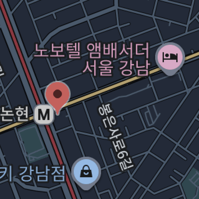 투디치과의원 위치 안내 지도